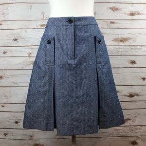 Derek Lam for Design Nation Chambray Skirt